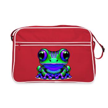 Grenouille - Sac Retro - rouge/blanc - Devant