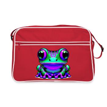 Grenouille - Sac Retro - rouge/blanc - Devant