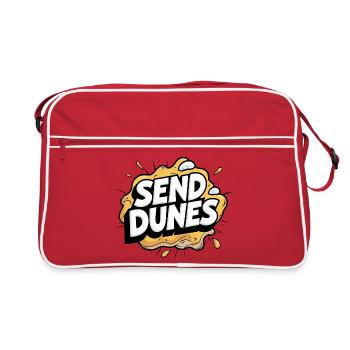 Envoyer Dunes - Sac Retro - rouge/blanc - Devant