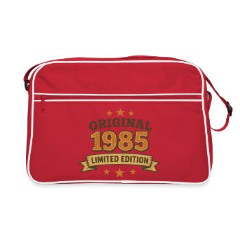 Millésime 1985 Edition Limitée Design - Sac Retro - rouge/blanc - Devant