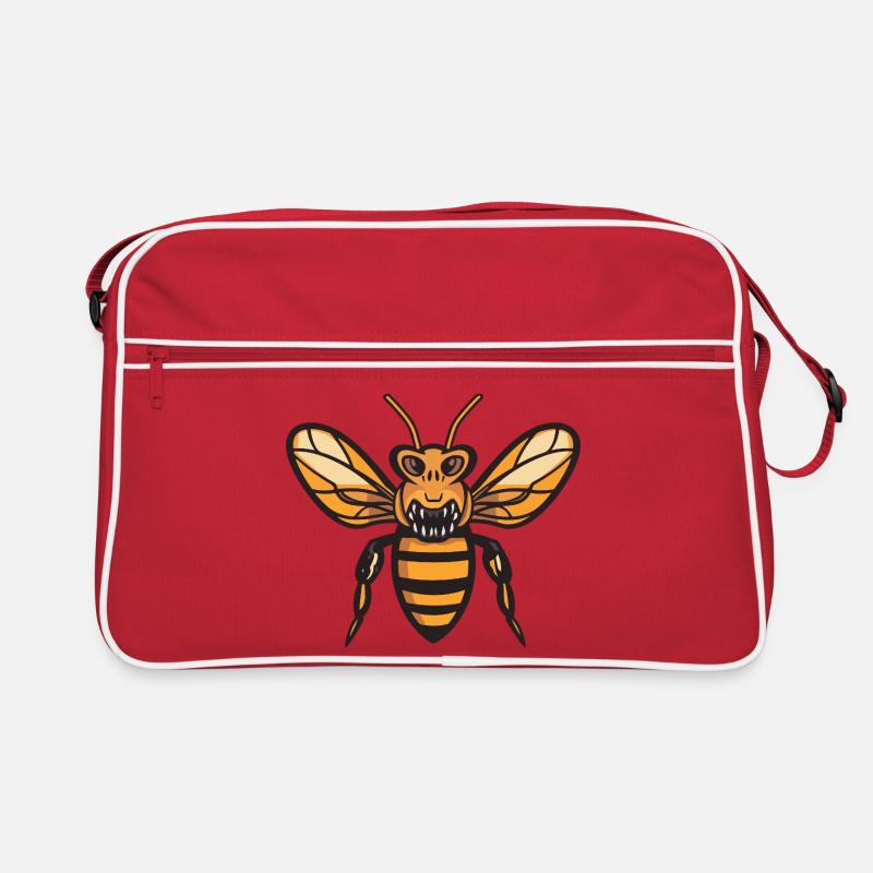 Bee Halloween Comic Funny Retro Bag