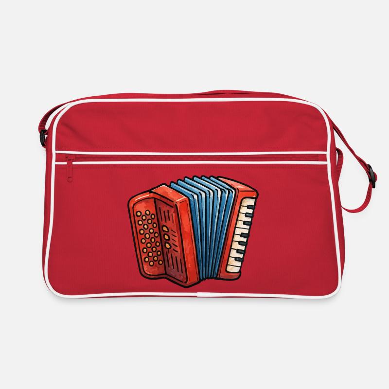 Accordion Colour Play Retro Retro Bag