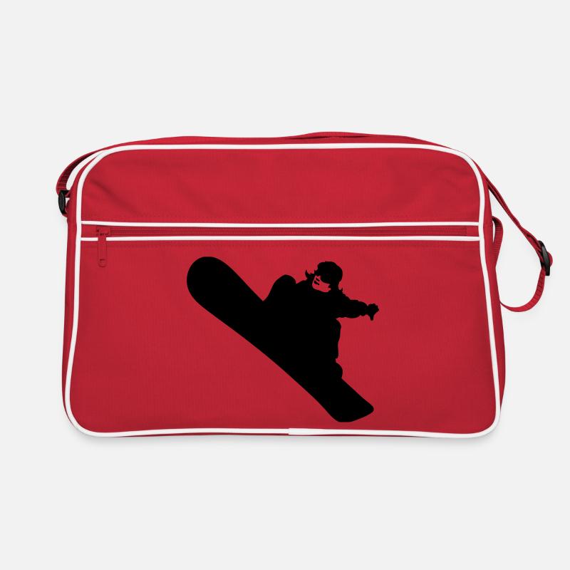 Snowboarding Retro Tasche