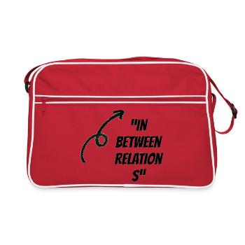 Entre les relations - Sac Retro - rouge/blanc - Devant