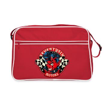 Lucky Devil - Retro Bag - red/white - Front