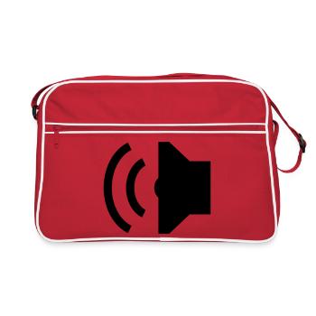 Speakers, Speakers - Retro Bag - red/white - Front