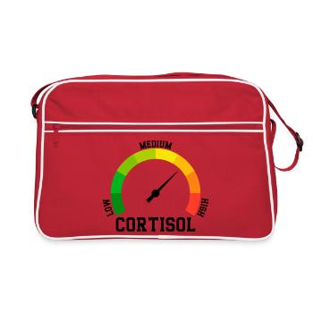 Low Cortisol Low Level Even - Retro Bag - red/white - Front