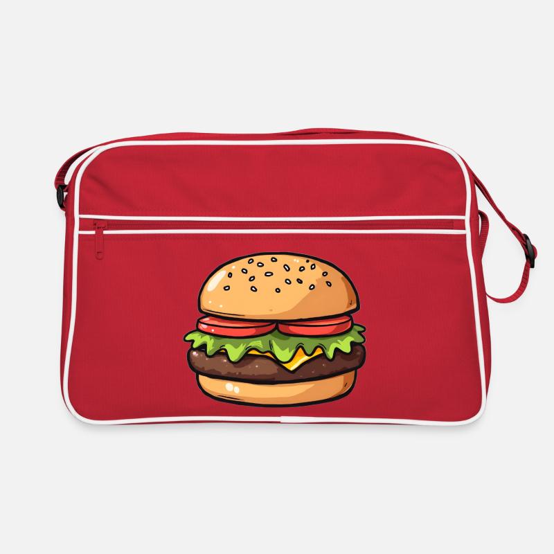 hamburger Retro Bag