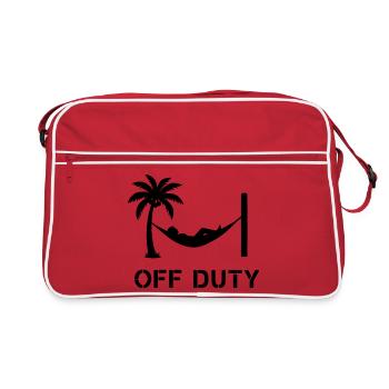 Hamac hors service Feierabend - Sac Retro - rouge/blanc - Devant
