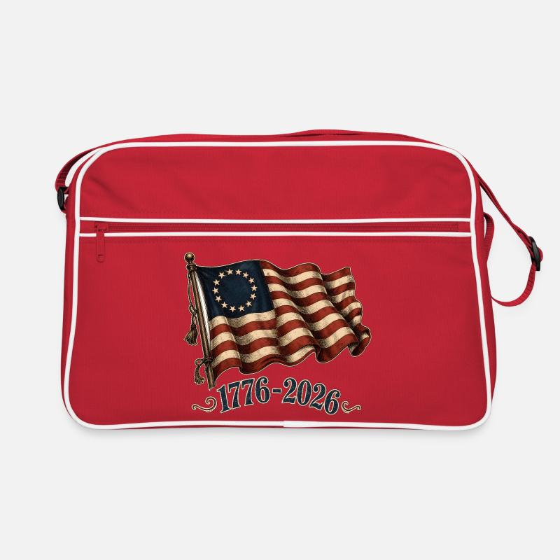 Drapeau du jubilé 1776–2026 Sac Retro