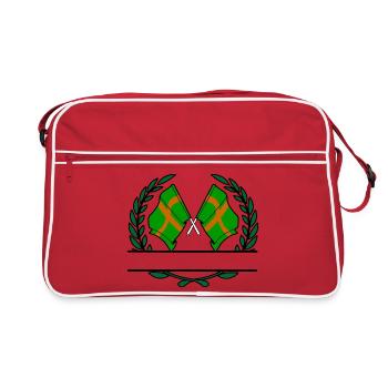 Coutume de marche de Nimègue - Sac Retro - rouge/blanc - Devant