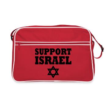 Support israel - Sac Retro - rouge/blanc - Devant