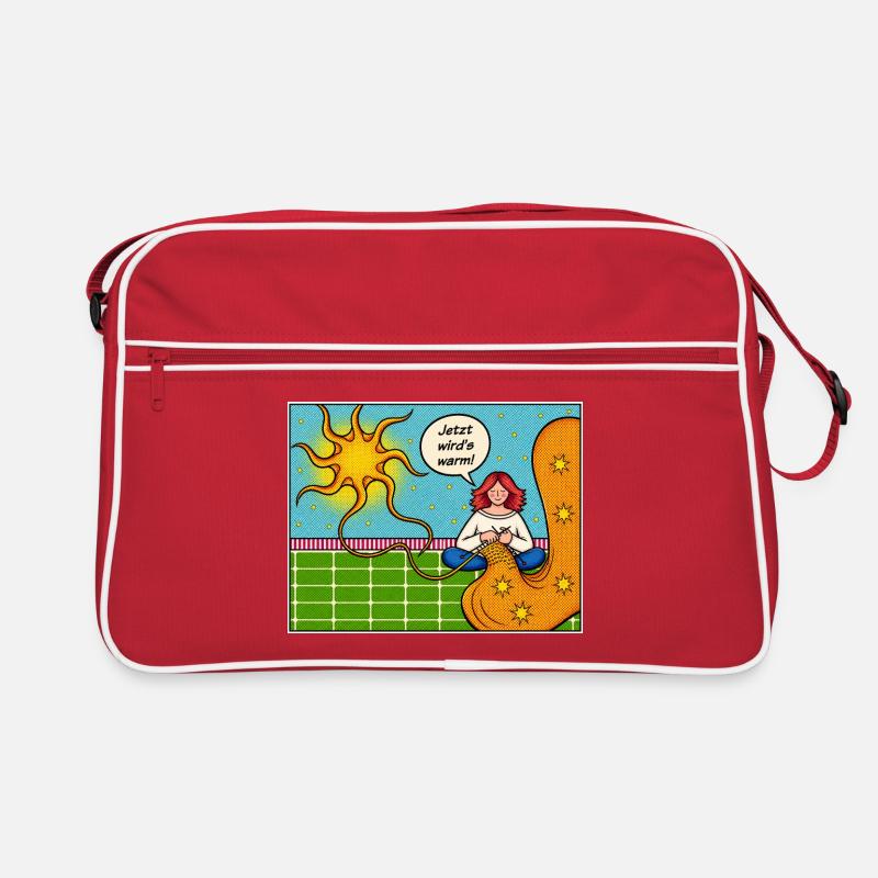 stricklisel Retro Tasche