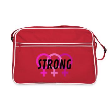 Trio Venus Strong - Sac Retro - rouge/blanc - Devant