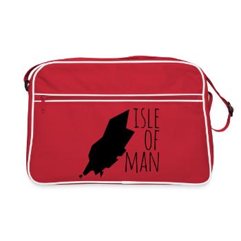 isle of man - Retro Bag - red/white - Front