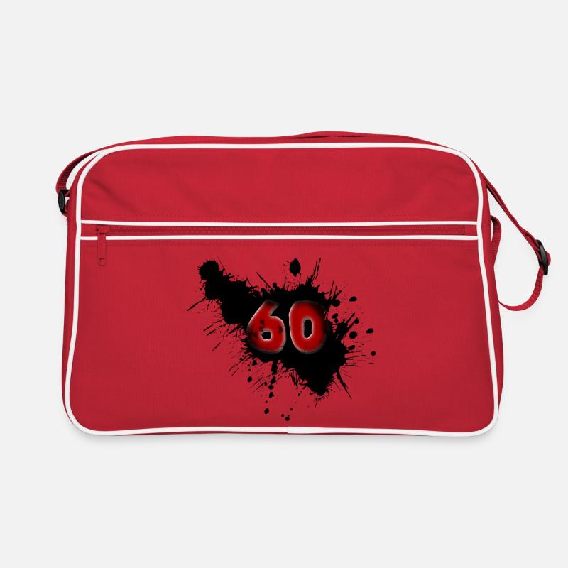 60. Geburtstag Retro Tasche