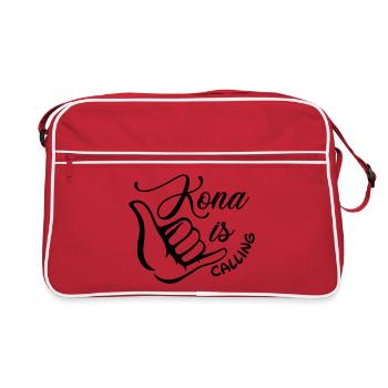 Triathlon - Kona is calling - Sac Retro - rouge/blanc - Devant