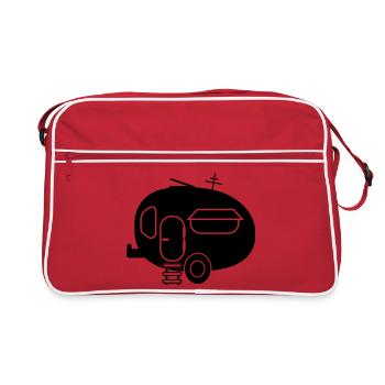 Caravane - Sac Retro - rouge/blanc - Devant