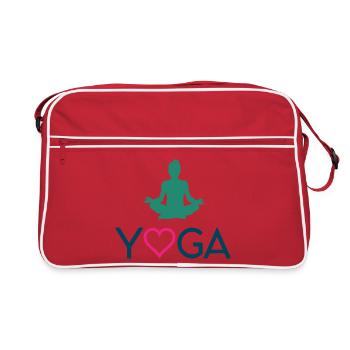 Yoga - Sac Retro - rouge/blanc - Devant