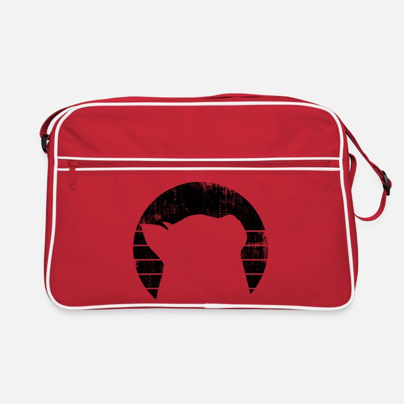 Katze Retro Tasche