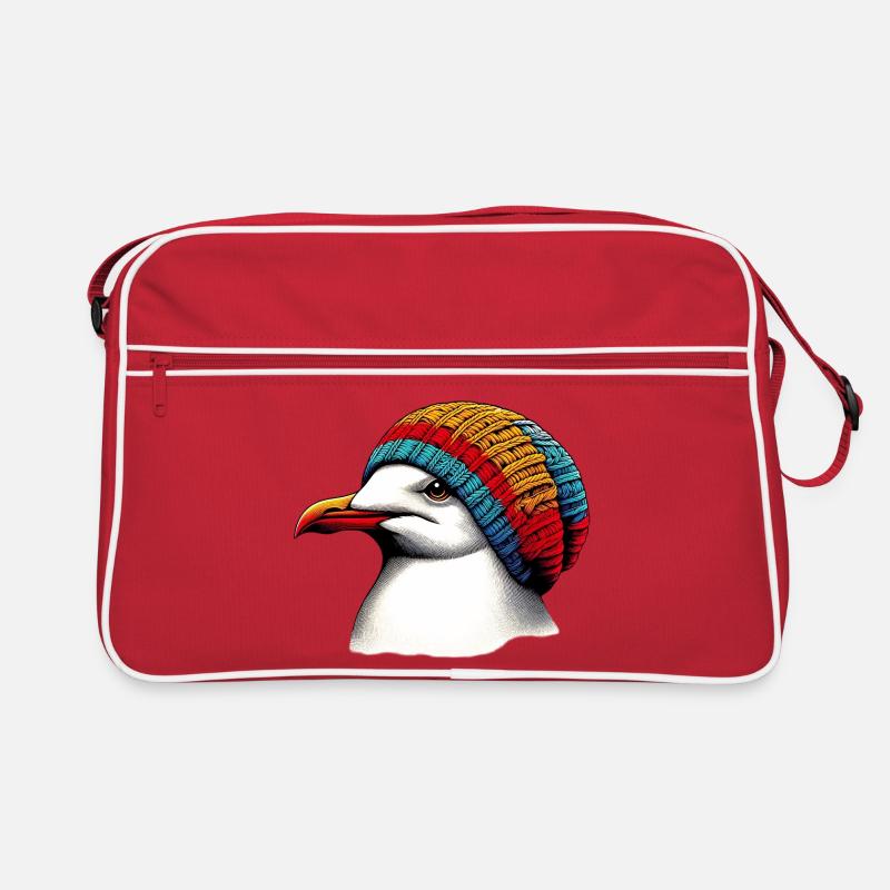 Möwe Retro Tasche
