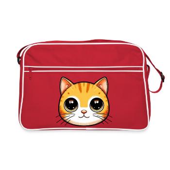 Chat - Sac Retro - rouge/blanc - Devant