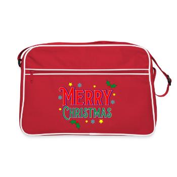 Joyeux Noël - Sac Retro - rouge/blanc - Devant