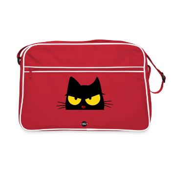 Midnight Rage - Retro Bag - red/white - Front