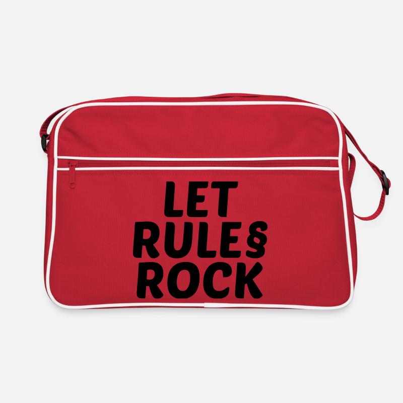 Rules Rock Retro Tasche