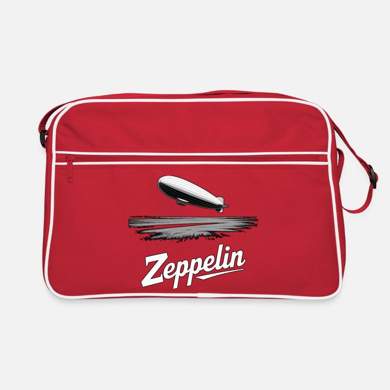 Dirigeable Zeppelin Rétro Vintage Sac Retro