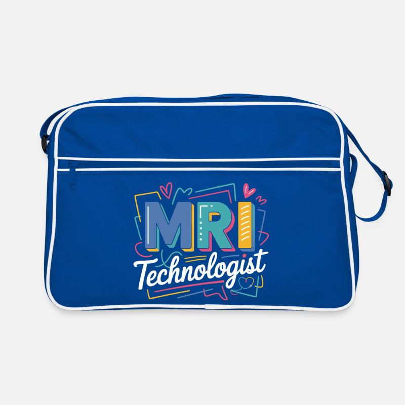 MRI Technologist Color Explosion Retro Bag