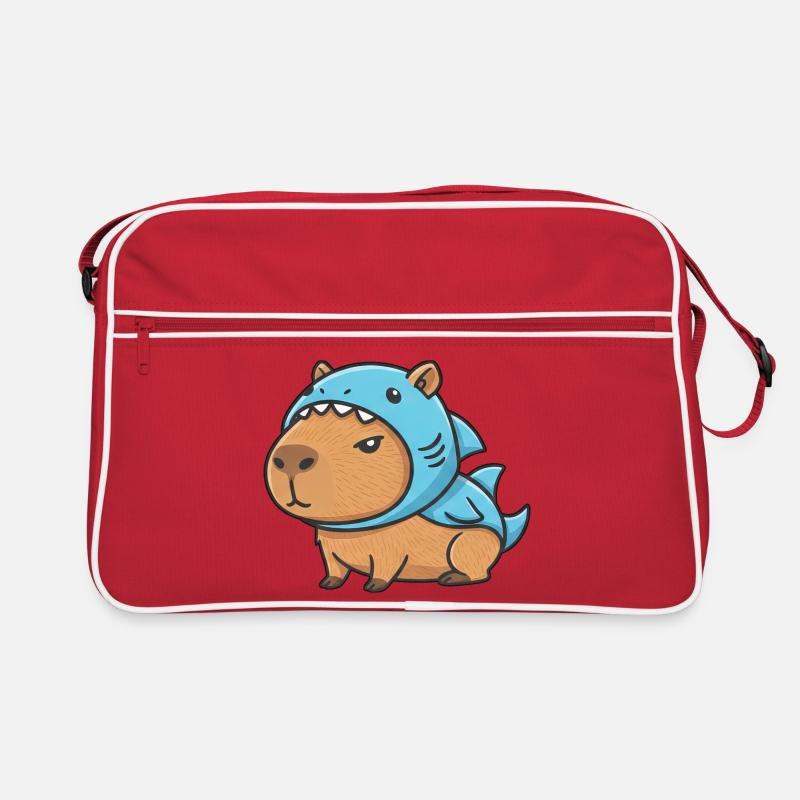 Cute Capybara Hamster Guinea Pig Carnival Retro Bag