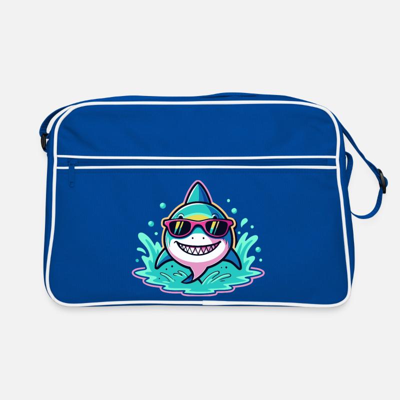 Requin Lunettes Soleil Surf Fun Sac Retro