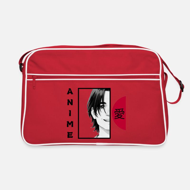 Anime Lover BLACK Retro Bag