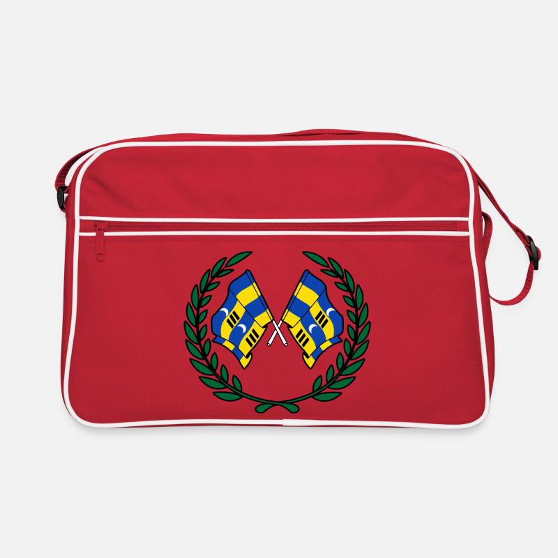 Ameland Laurel Flags – Island Pride Retro Bag