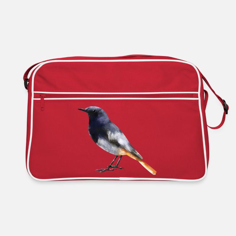 Redstart - Sac Retro - rouge/blanc