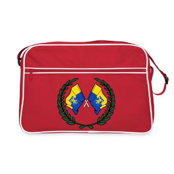 Couronne d’honneur de Zandvoort - Sac Retro - rouge/blanc - Devant