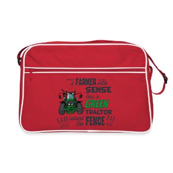 0175_A_Farmer_with_sense - Retro Bag - red/white - Front