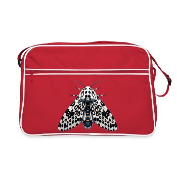 Anime Hypercompe Leoparde Géant - Sac Retro - rouge/blanc - Devant