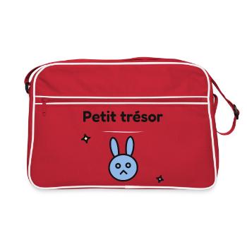 BEBE.PARENT. PARENTS. MAMAN. PAPA. FUTURE MAMAN - Sac Retro - rouge/blanc - Devant