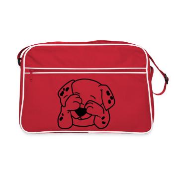 Bébé animal - Sac Retro - rouge/blanc - Devant