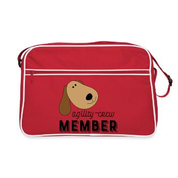 Agility - Retro Bag - red/white - Front