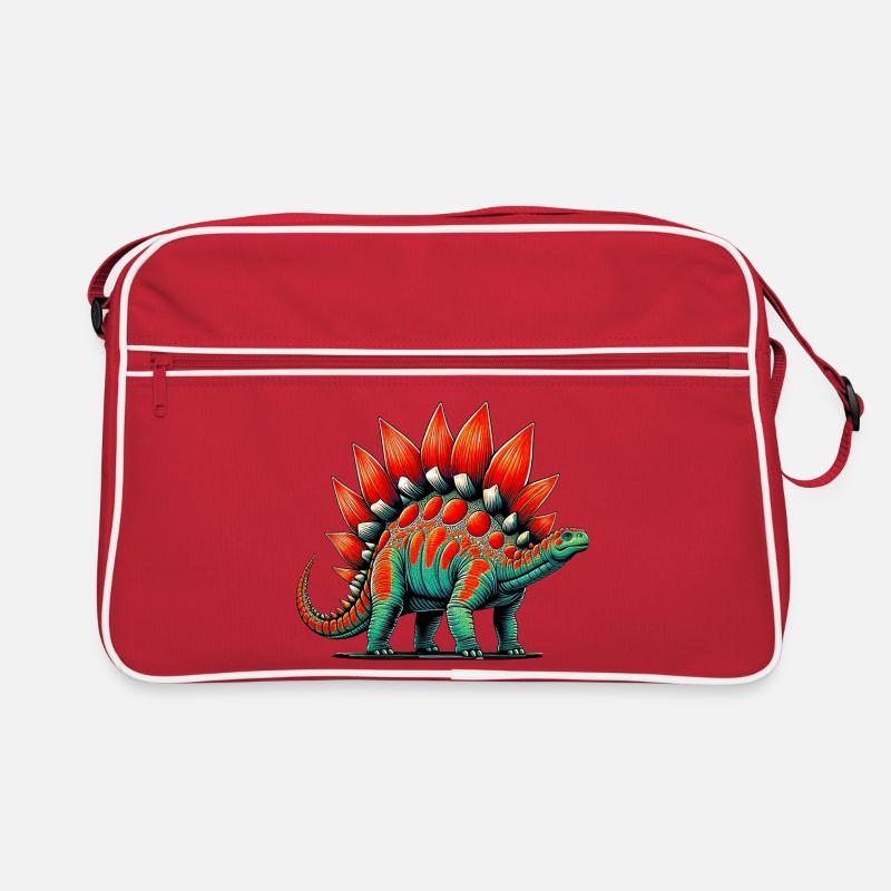 Dinosaurier Retro Tasche