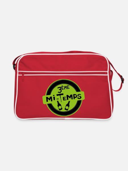 3rd Half - Retro Bag - red/white - Front