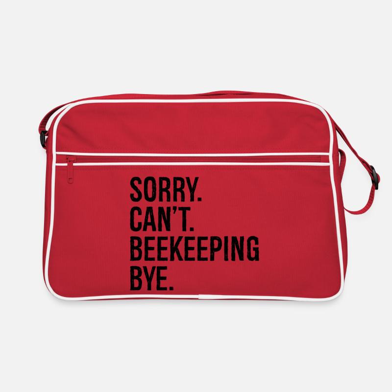 sorry can't beekeeping bye Retro Tasche