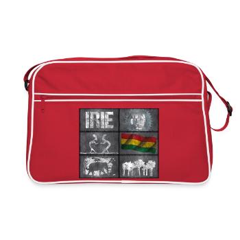Reggae Culture Mix - Retro Bag - red/white - Front