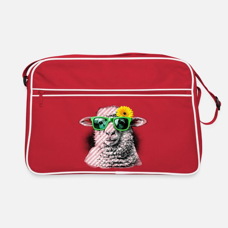 Modern Sheep – Flower Gerbera Sunglasses Art Retro Bag