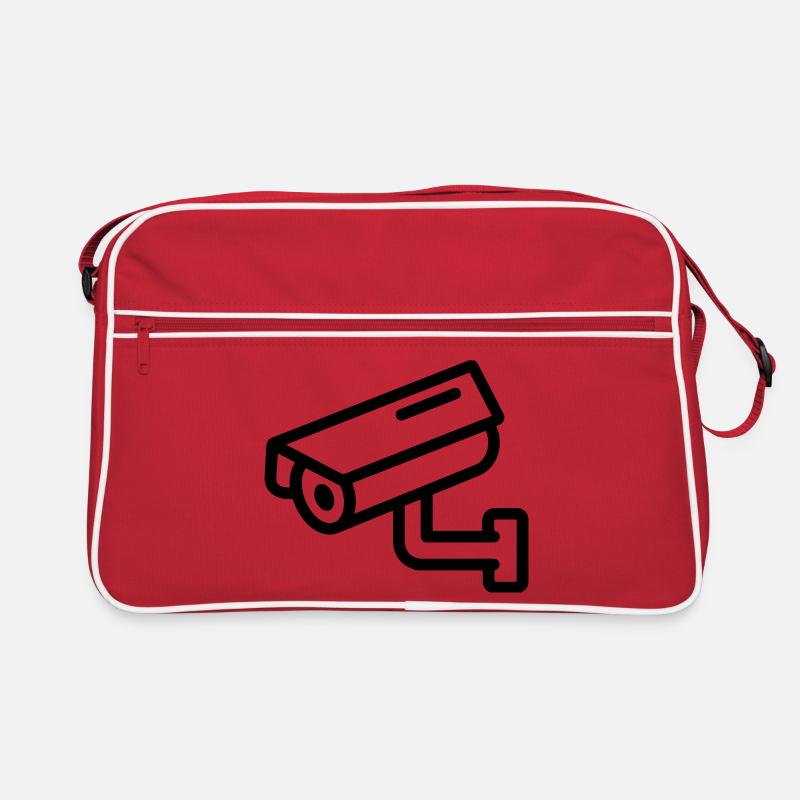 Überwachungskamera Retro Tasche