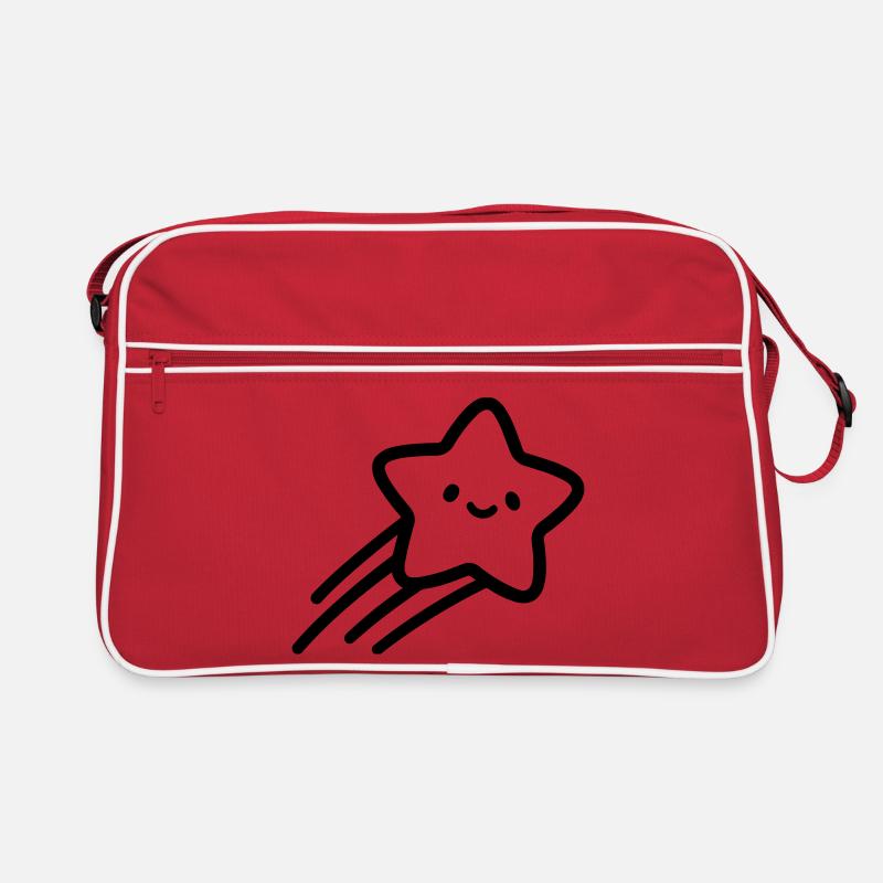 Sternschnuppe Retro Tasche