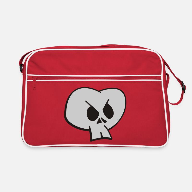 Schädel Retro Tasche